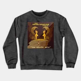 The Sphinx Gate 80s Video Game Fan Art Crewneck Sweatshirt